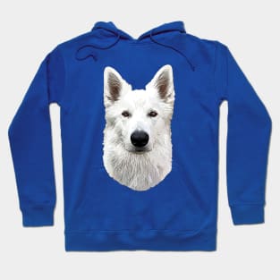 White Swiss Shepherd Dog Hoodie